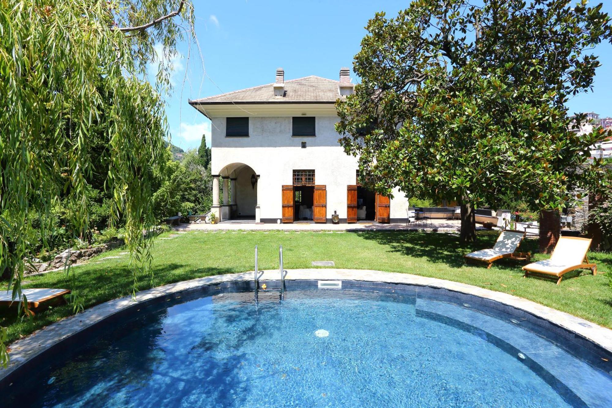 Relais Rantegosa - Holiday Home Chiavari Bagian luar foto